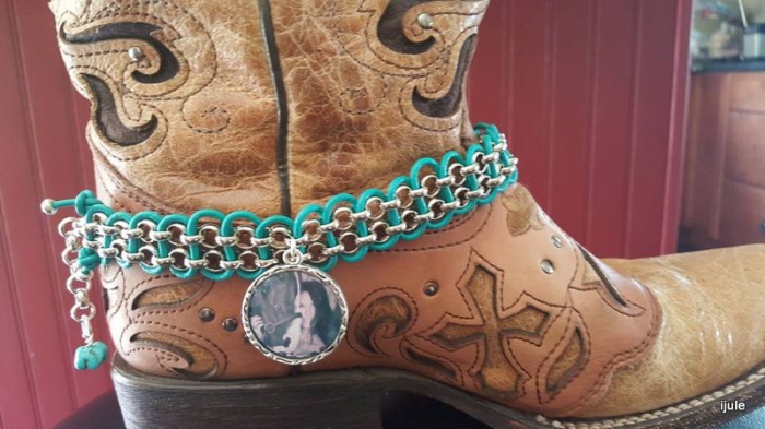 Boot Bracelet with Photograph 1